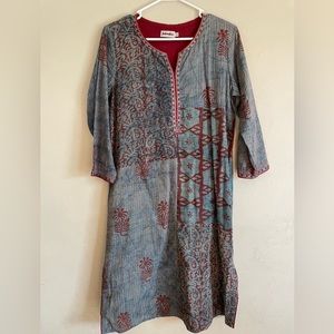 Kurta- Fabindia size medium.
